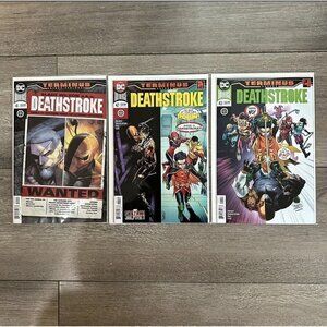 Deathstroke Terminus Agenda Prologue #41 #42 #43 DC Comics VG